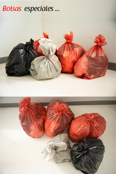 Bolsa Plasticas esterilizadas-bolsa para basura-bolsas rojas bioseguridad