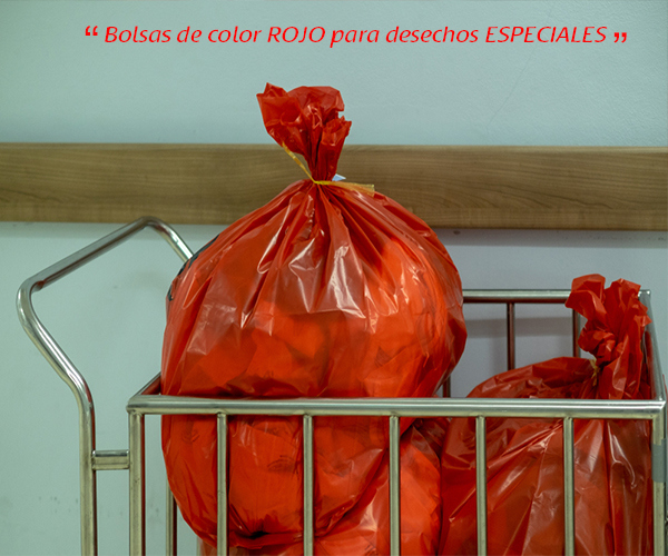 bolsas rojas 50 litros  bolsas para  desechos  biocontaminates 